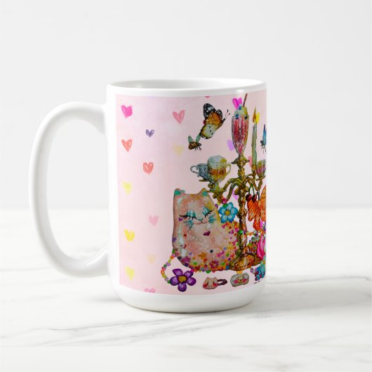 Mug Bouteille d'eau Coquette (Gauche)