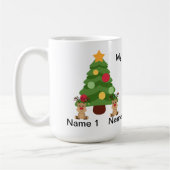Mug Bouteille d'eau de Noël (Gauche)