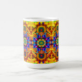 Mug Bouteille d'eau Mandala Bleu (Centre)