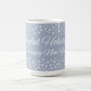 Mug Bouteille des fêtes de neige - choisir style, coul