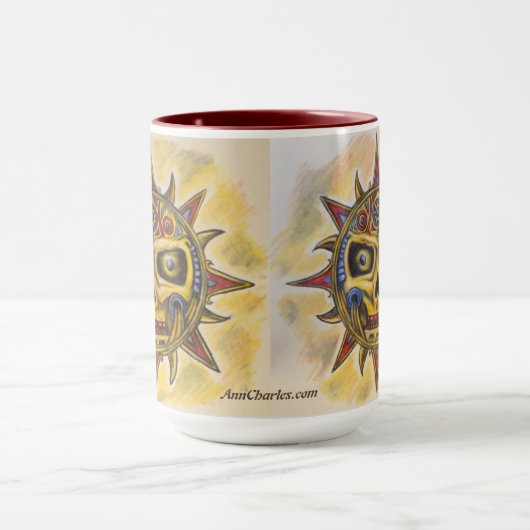 Mug Bouteille design Ann Charles Maya (Centre)