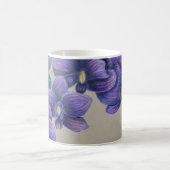 Mug Bouteille d'orchidées violettes (Centre)