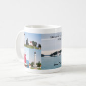 Mug Bouteille du canal de navigation de Sturgeon Bay (Devant gauche)