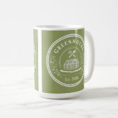 Mug Bouteille du jardin de serres (Devant droit)