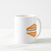 Mug Bouteille du logo de l'entreprise (Devant droit)