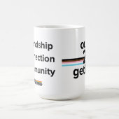 Mug Bouteille du logo Out2gether (Centre)