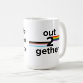 Mug Bouteille du logo Out2gether (Devant droit)