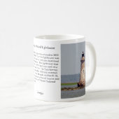 Mug Bouteille du phare de Cockspur Island (Devant droit)