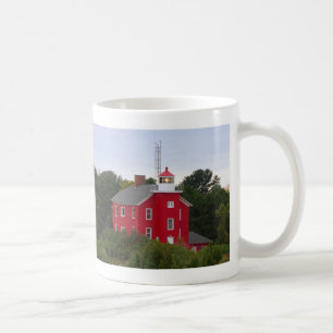 Mug Bouteille du phare de Marquette Harbour