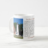 Mug Bouteille du phare de Port Sanilac (Devant gauche)
