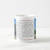 Mug Bouteille du phare de Port Sanilac (Centre)