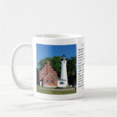 Mug Bouteille du phare de Port Sanilac (Gauche)