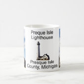 Mug Bouteille du phare de Presque Isle (Centre)