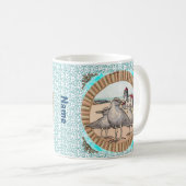 Mug Bouteille du phare Gulls (Devant droit)