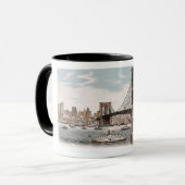 Mug Bouteille du pont Brooklyn (Devant gauche)