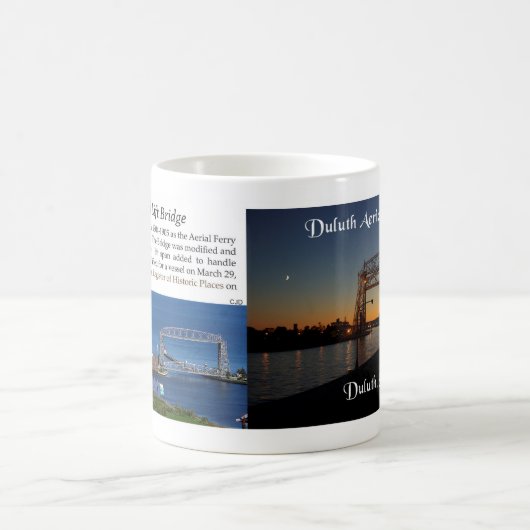 Mug Bouteille du pont de levage aérien de Duluth (Centre)