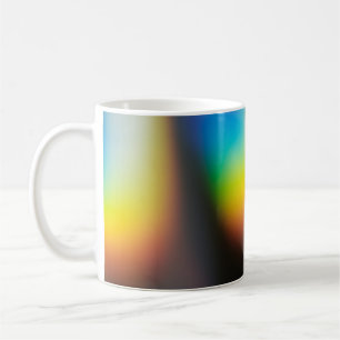 Mug Bouteille en plastique bleu et jaune