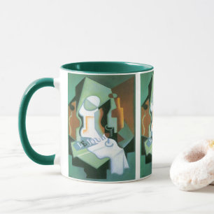 Mug Bouteille et Compotier par Juan Gris, Cubisme Vint