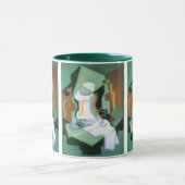 Mug Bouteille et plat de fruits de Juan Gris, Cubisme  (Centre)