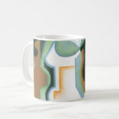 Mug Bouteille et plat de fruits de Juan Gris, Cubisme  (Devant gauche)