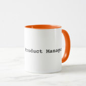 Mug Bouteille magicien du chef de produit (Devant droit)