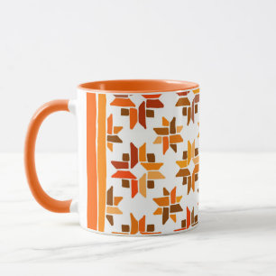 Mug Bouteille motif orange