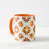 Mug Bouteille motif orange (Devant gauche)