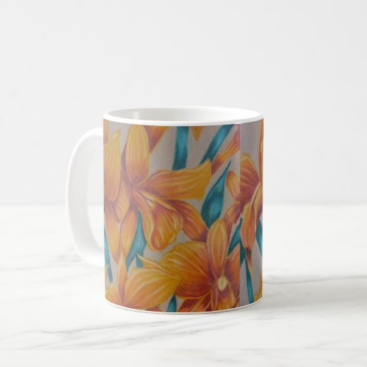 Mug Bouteille orangée (Devant gauche)