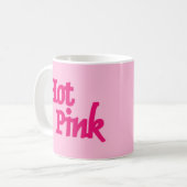 Mug Bouteille rose chaude (Devant gauche)