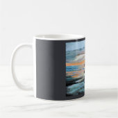 Mug Bouteille sur la plage (Gauche)