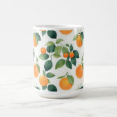 Mug Bouteille verte orange (Centre)