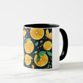 Mug Bouteilles aux fruits (Devant droit)
