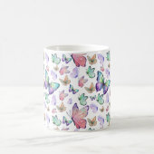 Mug Bouteilles d'aquarelle Motif sans couture (Centre)