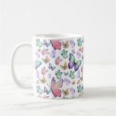 Mug Bouteilles d'aquarelle Motif sans couture (Gauche)