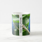 Mug Bouteilles de café Indigo par Birding Collectibles (Centre)