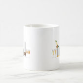 Mug bouteilles de champagne (Centre)