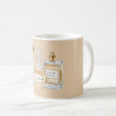 Mug Bouteilles de parfum françaises (Devant droit)