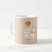 Mug Bouteilles de parfum françaises (Devant gauche)