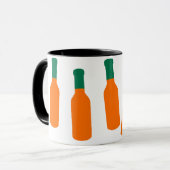 Mug Bouteilles de sauce chaude (Devant gauche)