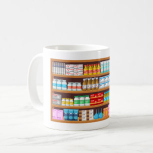 Mug Bouteilles et fournitures de pharmacie pour la méd