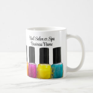 Mug Bouteilles polonaises à ongles colorées, Salon à o