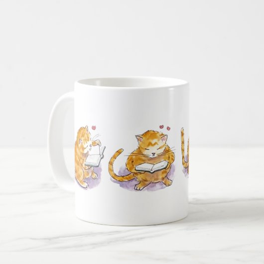 Mug Boutique Bouteille Chat (Devant gauche)