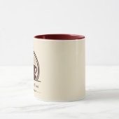 Mug Boutique de café minimal moderne (Centre)
