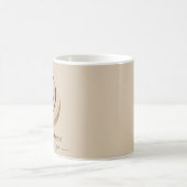 Mug Boutique de café minimal moderne (Centre)