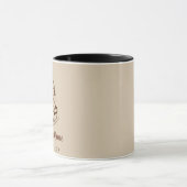 Mug Boutique de café simple moderne boutique professio (Centre)
