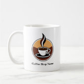 Mug Boutique de café simple moderne boutique professio (Gauche)