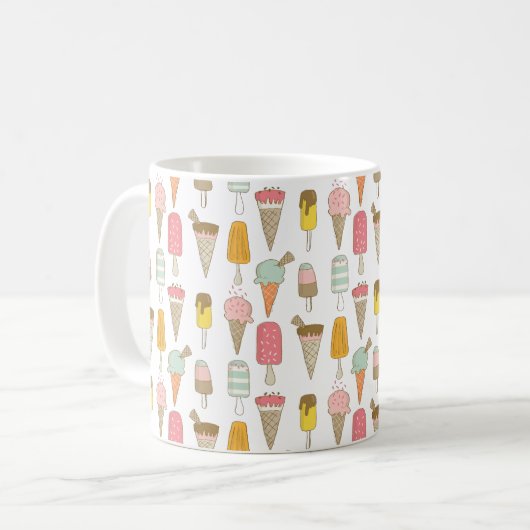 Mug Boutique de crème glacée (Devant gauche)