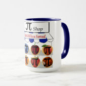 Mug Boutique de Pi (Devant droit)