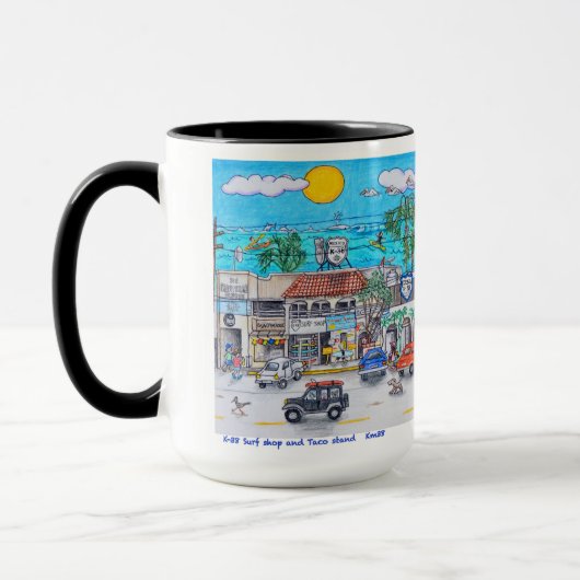 Mug Boutique de Surf K-38 (Gauche)