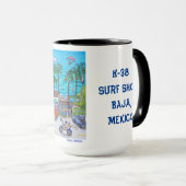 Mug Boutique de Surf K-38 (Devant droit)